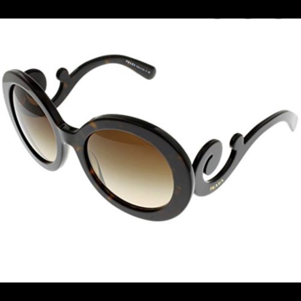 Prada Baroque Sunglasses Tortoise